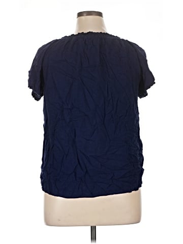 Faded Glory Short Sleeve Henley (view 2)