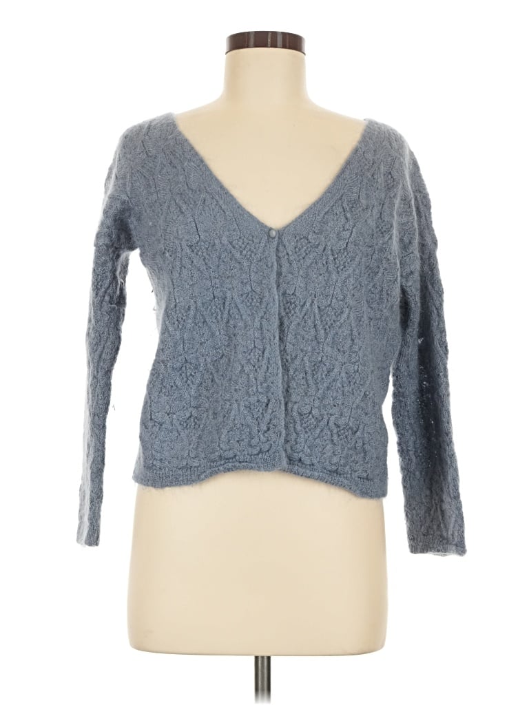 Pre-owned Gaala Cardigan Sweater In Gray
