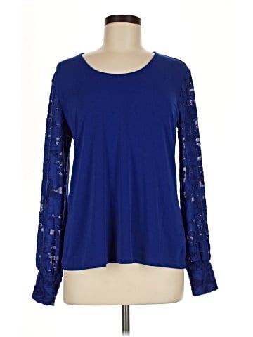 Isaac Mizrahi LIVE! Long Sleeve Blouse (view 1)