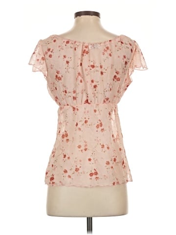 Charlotte Russe Short Sleeve Blouse (view 2)