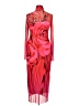 AFRM Red Cocktail Dress Size XL - photo 2
