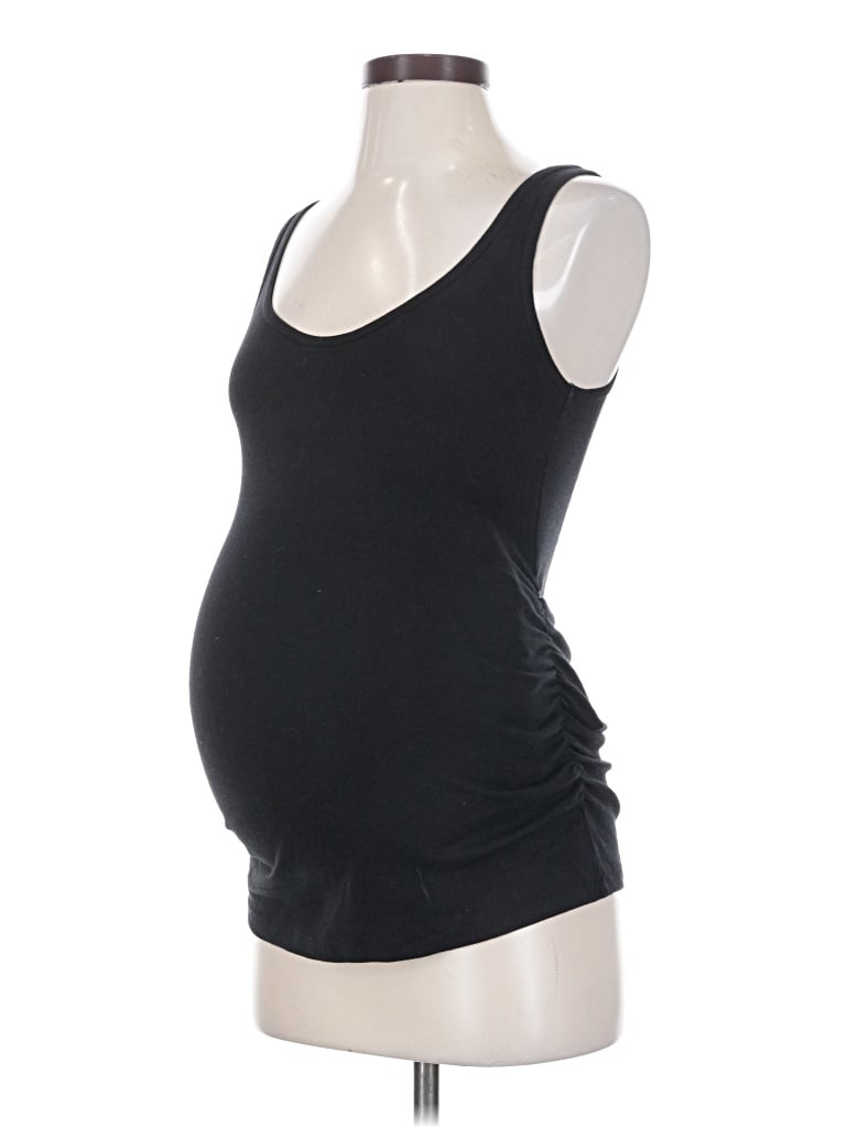 Pre-owned Old Navy - Maternity Tank Top Black Strapless Neckline Tops