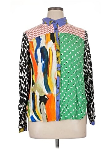 Maeve by Anthropologie Long Sleeve Button-Down Shirt (view 1)