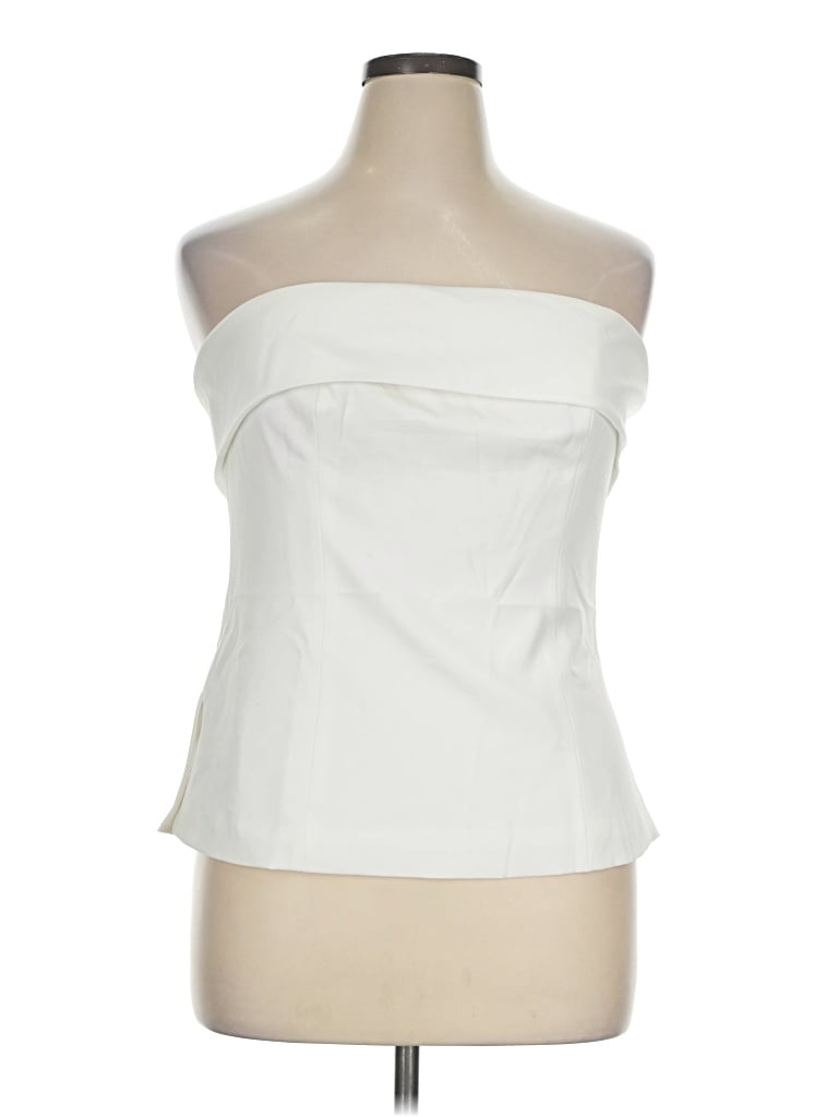 Pre-owned Commense Sleeveless Blouse In Ivory