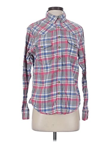 Jachs Girlfriend Long Sleeve Button-Down Shirt (view 1)