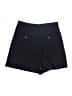 Theory Solid Black Athletic Shorts Size 10 - photo 2