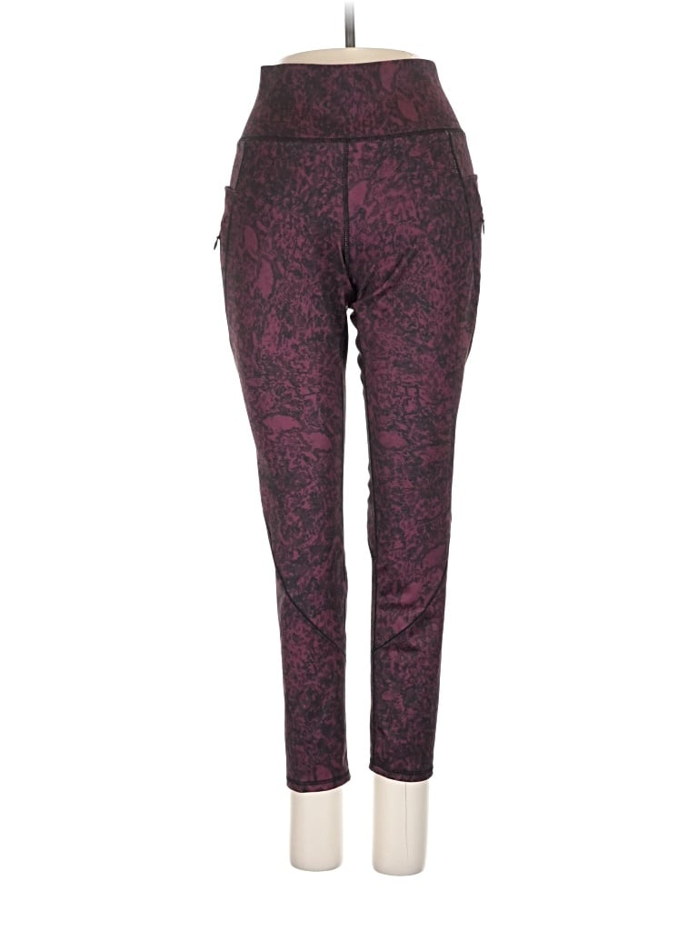 Pre-owned Flx Active Pants In Purple