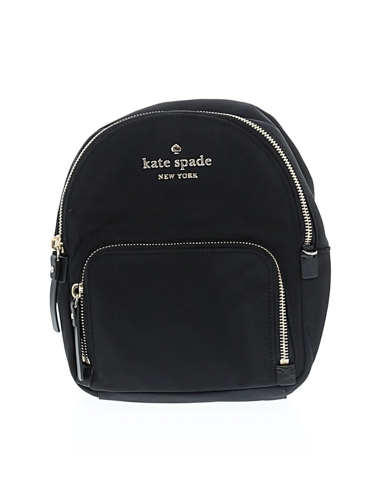 Pre-owned Kate Spade Saturday Backpack In Black