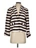 J.Crew Collection Stripes Ivory Blazer Size 4 - photo 1