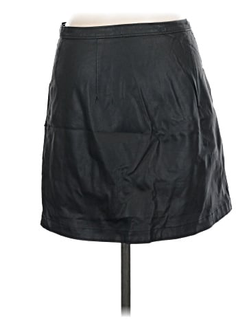 Abercrombie & Fitch Faux Leather Skirt (view 2)