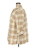 Kate Hill Plaid Tan 3/4 Sleeve Button-Down Shirt Size 2X - photo 5