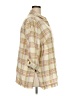 Kate Hill Plaid Tan 3/4 Sleeve Button-Down Shirt Size 2X - photo 4