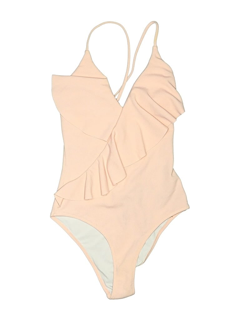Pre-owned Cupshe Bodysuit In Tan