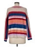 Vigoss 100% Nylon Stripes Pink Pullover Sweater Size M - photo 2
