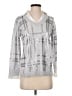 Chico's Graphic Silver Pullover Sweater Size S - photo 1