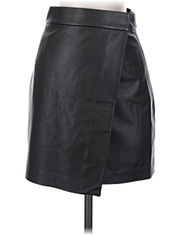 French Connection Faux Leather Skirt (view 1)