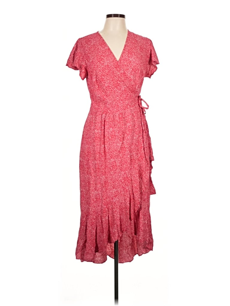 Pre-owned Zesica Casual Dress In Pink