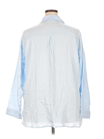 Blank NYC 3/4 Sleeve Button-Down Shirt (view 2)