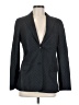 Chaiken 100% Wool Chevron-herringbone Gray Wool Blazer Size 6 - photo 1