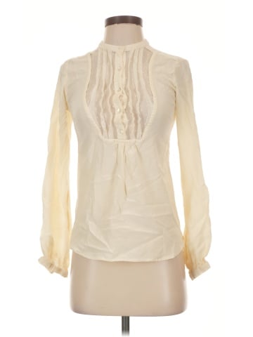 Sandro Long Sleeve Blouse (view 1)