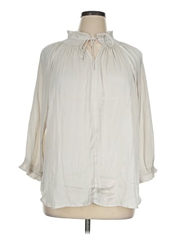 Carmen Carmen Marc Valvo 3/4 Sleeve Blouse (view 1)