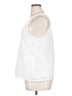 Lilly Pulitzer 100% Polyester White Sleeveless Blouse Size XL - photo 5