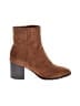 J.Crew 100% Leather Brown Ankle Boots Size 8 - photo 1