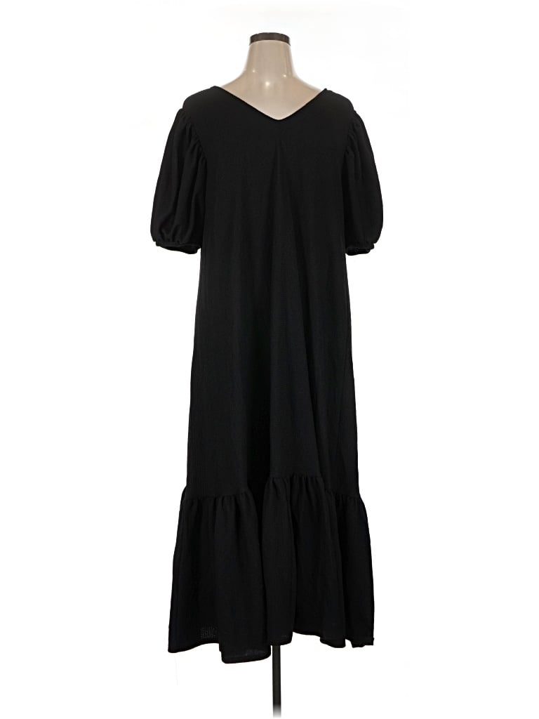 Pre-owned Gibson Latimer Casual Dress In Black