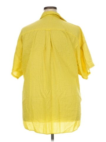 Color Color Color Short Sleeve Blouse (view 2)