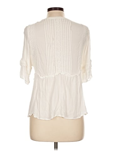 Pale Sky 3/4 Sleeve Blouse (view 2)