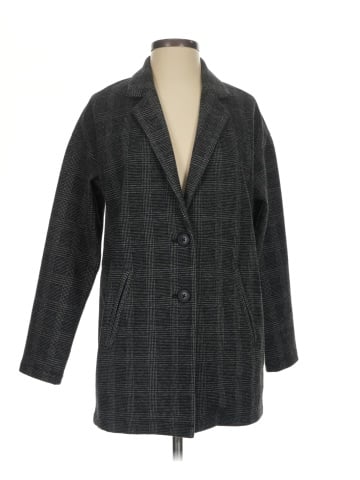 Madewell Glen Plaid Knit Oversized Blazer (view 1)
