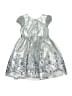 Jona Michelle 100% Polyester Silver Dress Size 5 - photo 2