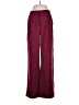 Express 100% Polyester Burgundy Casual Pants Size 6 (tall) - photo 1