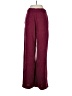 Express 100% Polyester Burgundy Casual Pants Size 6 (tall) - photo 2