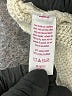 Justice Ivory Turtleneck Sweater Size 8 - photo 4