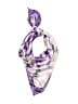 Unbranded Paisley Ivory Purple Scarf One size - photo 1
