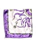 Unbranded Paisley Ivory Purple Scarf One size - photo 2
