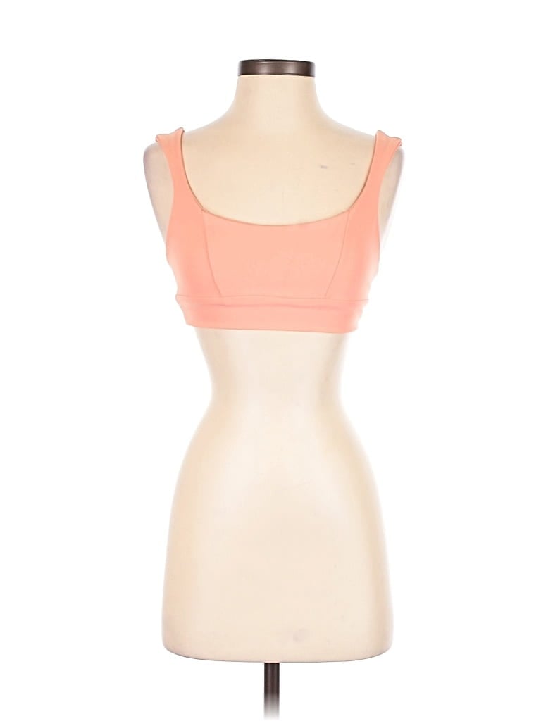 Pre-owned Live The Process Sports Bra In Orange