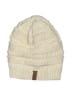 Assorted Brands 100% Acrylic Ivory Beanie One size - photo 1