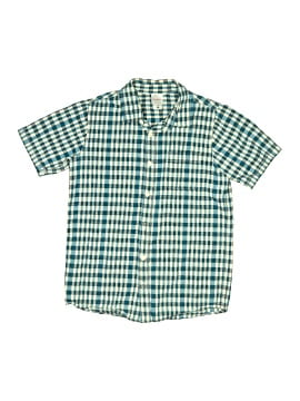Hanna Andersson Short Sleeve Button Down Shirt