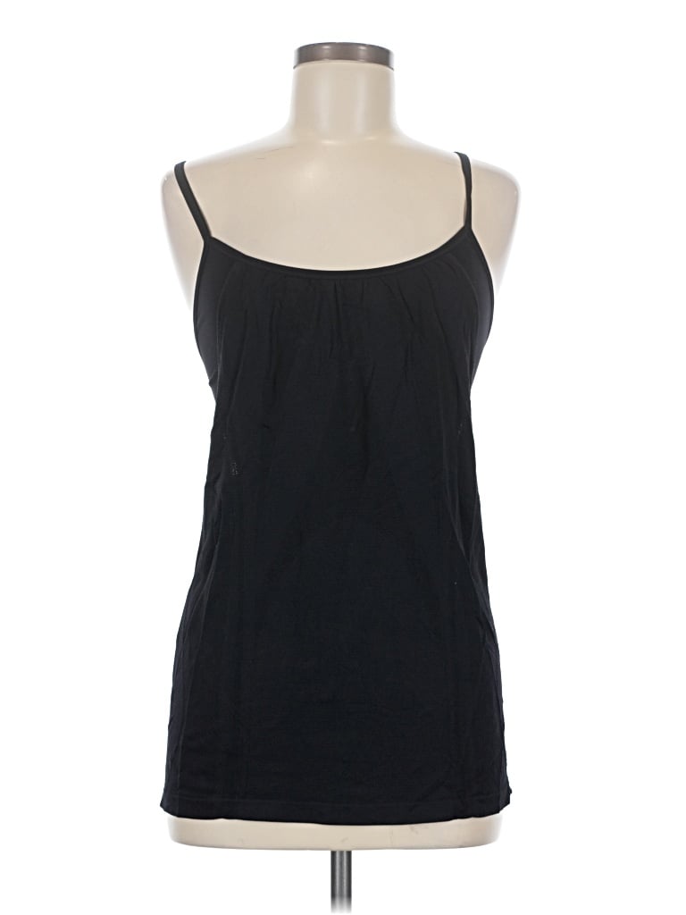 Pre-owned Nux Tank Top Black Strapless Neckline Tops