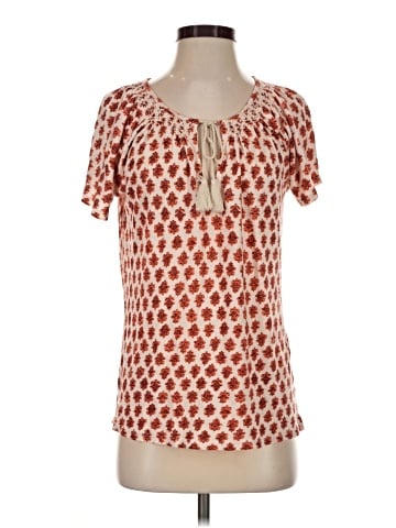 Lucky Brand Short Sleeve Blouse (view 1)