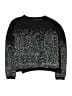 Love Print Black Pullover Sweater Size L (youth) - photo 1