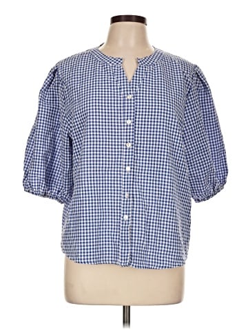 Joie 3/4 Sleeve Button-Down Shirt (view 1)