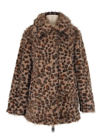 Silence and Noise Faux Fur Jacket (view 1)