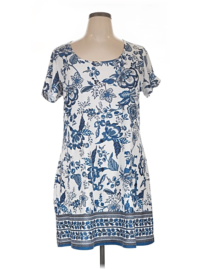 Pre-owned Ofeefan Casual Dress In Blue