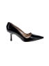 GIORGIO 100% Leather Black Heels Size EU 35 - photo 1
