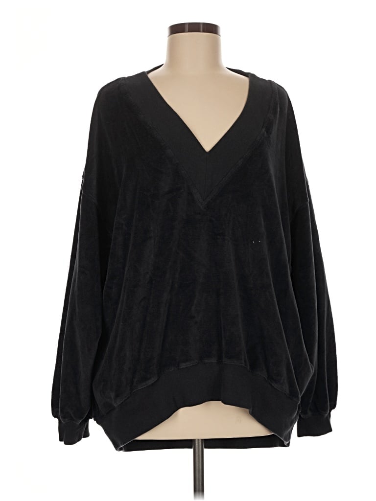 Pre-owned Fp Movement Pullover Sweater In Black