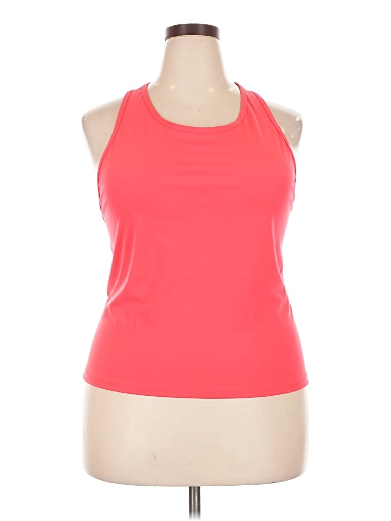 Pre-owned Peloton Active Tank Top In Red