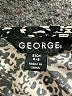 George Animal Print Black Casual Dress Size S - photo 7